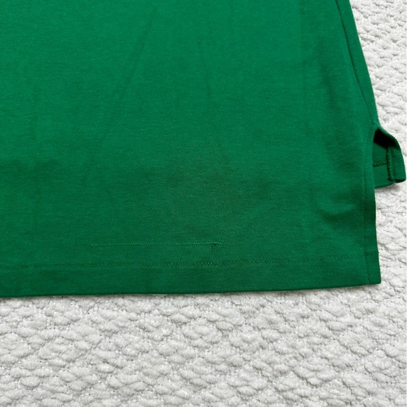 L.L. Bean Vintage Boot Green Long Sleeve Polo Shirt Men’s Size Large - Picture 5 of 7